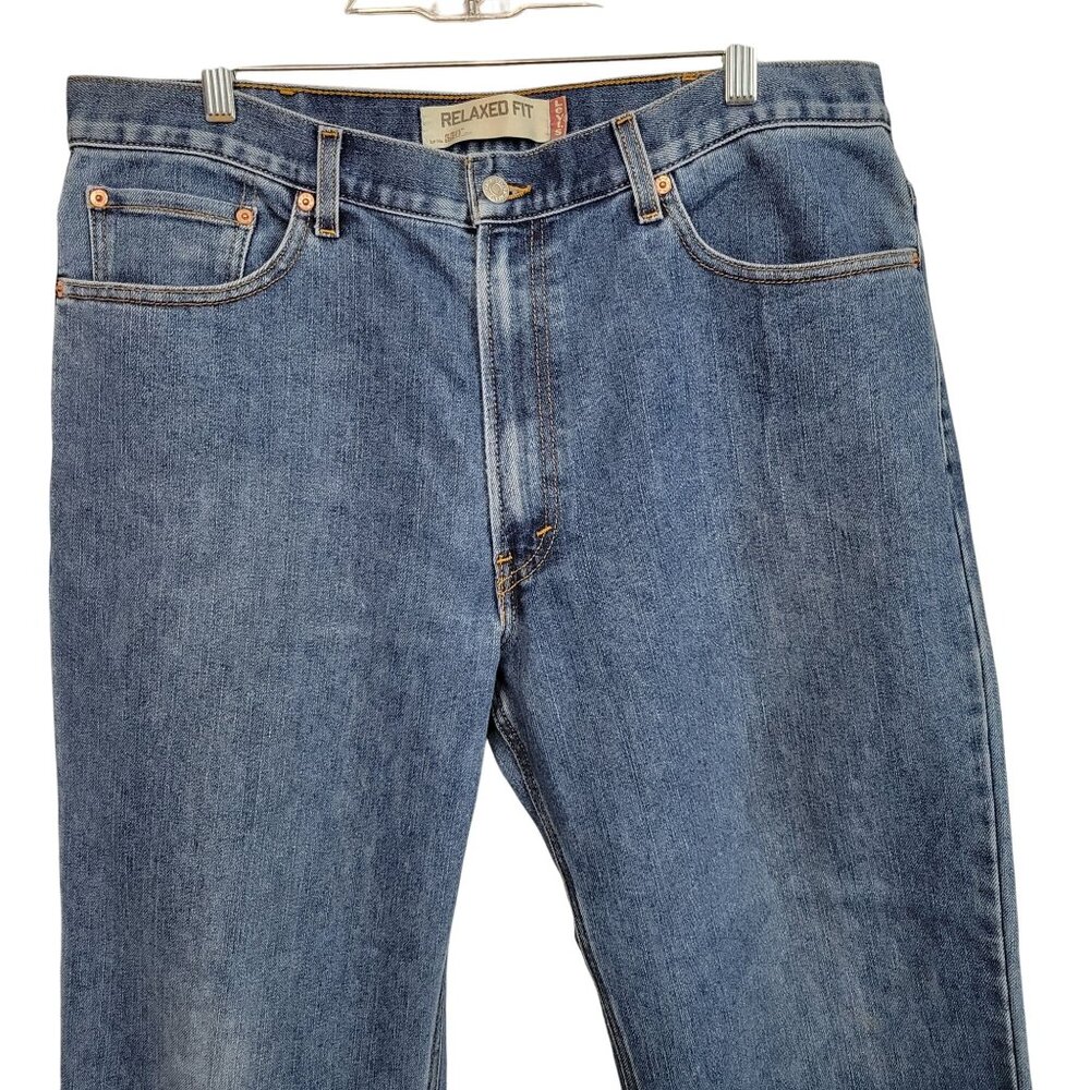 Levis 550 Mens 38x29 Jeans Relaxed Fit Denim Classic Straight Leg Durable Casual - Picture 4 of 14